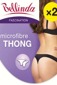 Fascination dámská tanga microfibre Bellinda - 2 ks