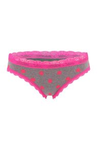 Malva klasické bikini kalhotky s krajkou 3596 - 3 bal