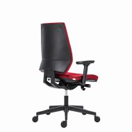 Powerton Kancelářské ergonomické křeslo Sima, Červené