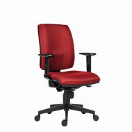 Powerton Kancelářské ergonomické křeslo Hana, Červené