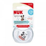 Šidítko Space NUK 6-18m Disney Mickey Mouse šedá 6-18 m