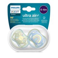 Šidítko Avent Ultra air 2ks 0- 6 m kluk 0-6 m