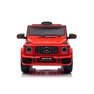 Elektrické autíčko Baby Mix Mercedes-Benz G63 AMG red 