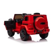 Elektrické autíčko Baby Mix Mercedes-Benz G63 AMG red 