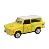 Kovový retro trabant