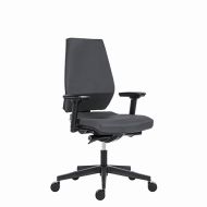 Powerton Kancelářské ergonomické křeslo Sima, Šedé