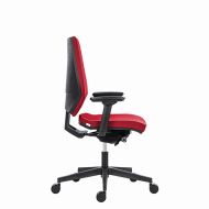 Powerton Kancelářské ergonomické křeslo Sima, Červené