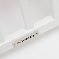 Dětská postýlka se šuplíkem New Baby BASIC bílá 