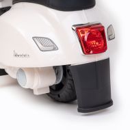 Dětská elektrická motorka Baby Mix Vespa bílá 