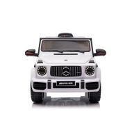 Elektrické autíčko Baby Mix Mercedes-Benz G63 AMG white 