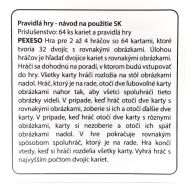 Pexeso v krabičce Tatry