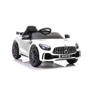 Elektrické autíčko Baby Mix Mercedes-Benz GTR-S AMG white 