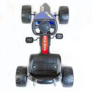 Dětská šlapací motokára Go-kart Baby Mix Speedy modrá 