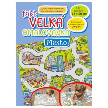 Fakt velká omalovánka Město