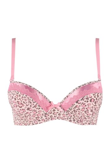 Lemila pink podprsenka double push-up 35637