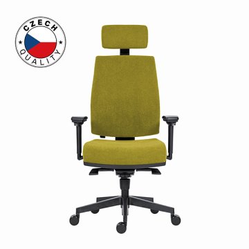 Powerton Kancelářské ergonomické křeslo Jana, Zelené