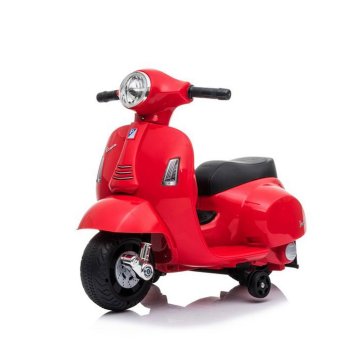 Dětská elektrická motorka Baby Mix Vespa červená 