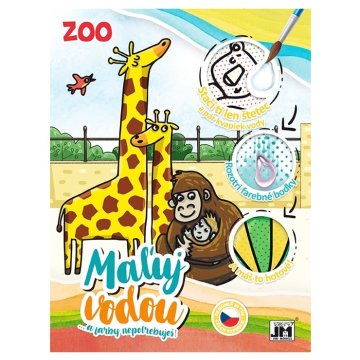 MAXI Vodová omalovánka ZOO