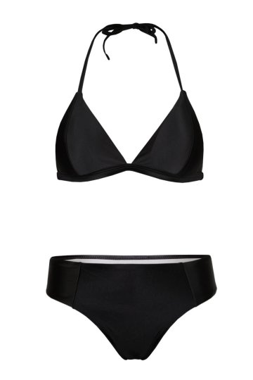 Satin Black bikiny plavky S1039