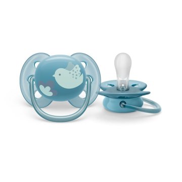 Šidítko Avent Ultrasoft Premium 6-18 m ptáček 6-18 m