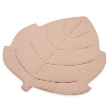 Mušelínová hrací deka New Baby Leaf beige 