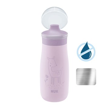 Dětská láhev NUK Mini-Me Sip nerez 300 ml purple 