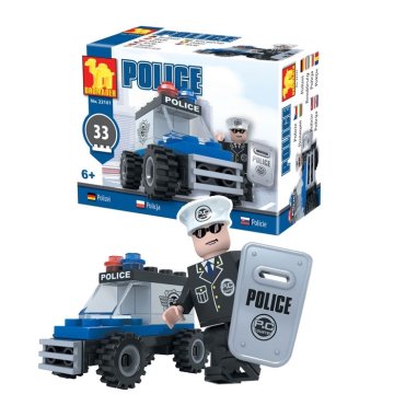 Stavebnice Policie auto